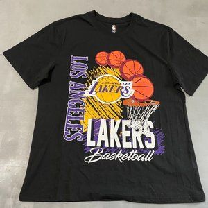 Los Angles Lakers Shirt Womens 1x Plus Graphic‎ Basketball LA NBA